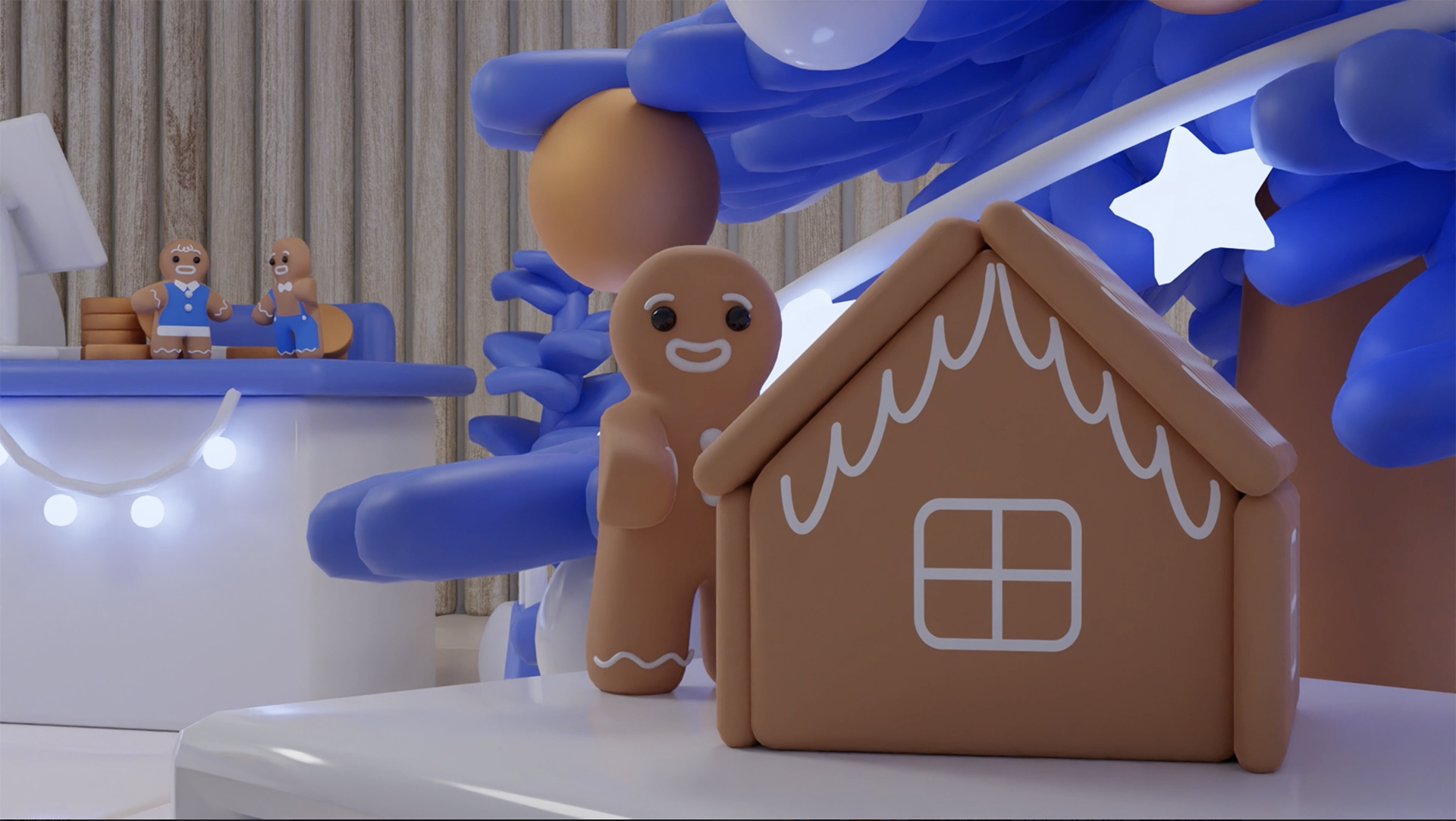 Animație de imagine Crăciun, BCR Chișinău